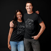 RPGクリストファーAF | ファンタジー卓上レトロゲーマーサイコロ Tシャツ