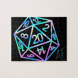 RPGクリストファーAF ホロファンタジーテーブルトップPnPゲーマーサイコロ ジグソーパズル