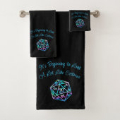 RPGクリスマス | ホロファンタジーテーブルトップゲーマーサイコロ バスタオルセット (インサイチュ)