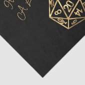 RPGクリスマス |金ゴールドファンタジーテーブルトップゲーマーサイコロ 薄葉紙 (詳細)