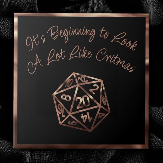 RPGクリスマス | 銅ファンタジー卓上ゲーマーサイコロ タイル