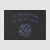 RPGクリティカルマス | ネビュラファンタジーテーブルトップゲーマー ダイス 薄葉紙 (正面)