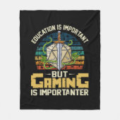 rpgゲームは重要である フリースブランケット (正面)