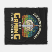 rpgゲームは重要である フリースブランケット (正面(横))