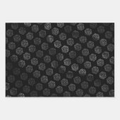 RPGゲームオン | オールドスクールテーブルトップロールプレーヤーのサイコロ ラッピングペーパーシート (正面3)