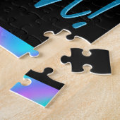 RPGゲームオン | ホロファンタジーテーブルトップレトロゲーマー ジグソーパズル (側面)