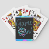 RPGゲームオン | ホロファンタジーテーブルトップレトロゲーマー トランプ (裏面)