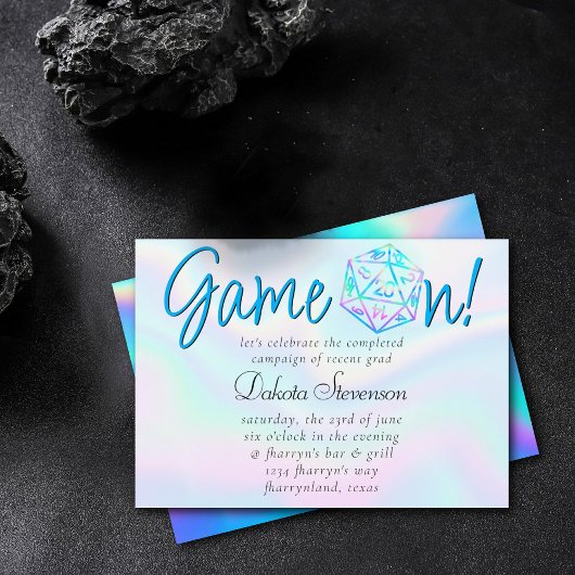 RPGゲームオン | ホロファンタジーテーブルトップレトロゲーマー 招待状