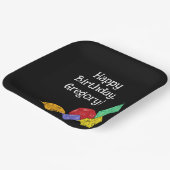 RPGゲームサイコロ、ボード、ファンタジーゲームをテーマにしたパーティー ペーパープレート (傾斜あり)