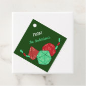 RPGゲームサイコロ、ボード、ファンタジーゲームクリスマス フェイバータグ (インサイチュ)