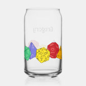 RPGゲームサイコロ、ボード、ファンタジーゲームパーソナライズされた ガラス缶 (裏面)