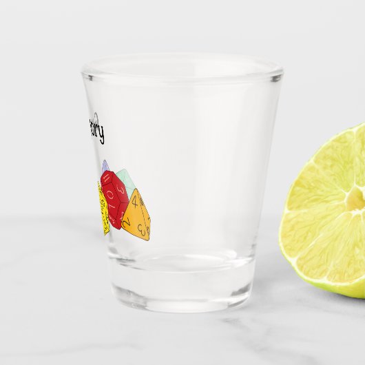 RPGゲームサイコロ、ボード、ファンタジーゲームパーソナライズされた ショットグラス (右)