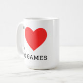 RPGゲーム大好き コーヒーマグカップ (正面左)