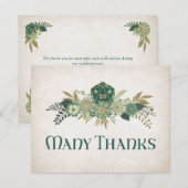 RPGサイコロゲーマー結婚ズ サンキューカード (正面/裏面)