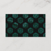 RPGサイコロ | エメラルドテーブルトップレトロゲーマー披露宴 エンクロージャーカード (裏面)