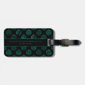 RPGサイコロ | エメラルドファンタジー卓上ゲーマーカスタム ラゲッジタグ (裏面横)