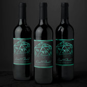 RPGサイコロ | エメラルドファンタジー卓上ゲーマーカスタム ワインラベル