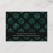 RPGサイコロ | エメラルドファンタジー卓上ゲーマー詳細 エンクロージャーカード (裏面)