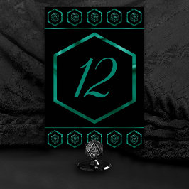 RPGサイコロ | エメラルドファンタジー卓上レトロゲーマー テーブルナンバー