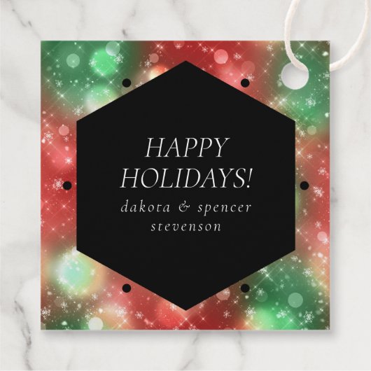 RPGサイコロ | クリスマスファンタジーテーブルトップゲーマーカスタムー フェイバータグ (裏面)