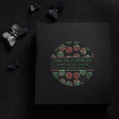 RPGサイコロ | クリスマスファンタジーテーブルトップゲーマーカスタムー ラウンドシール