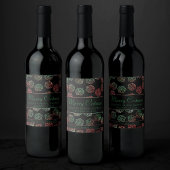 RPGサイコロ | クリスマスファンタジーテーブルトップゲーマーカスタムー ワインラベル