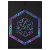 RPGサイコロ | ネブラファンタジーレトロテーブルトップPnPゲーマー クリップボード (裏面)