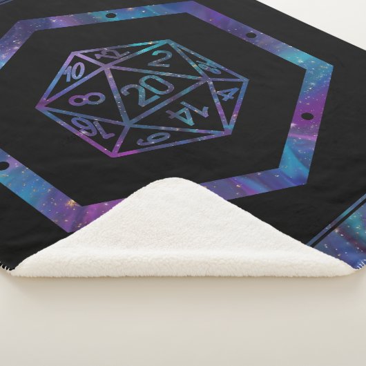 RPGサイコロ | ネブラファンタジーレトロテーブルトップPnPゲーマー シェルパブランケット (3/4)