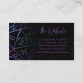 RPGサイコロ | ネブラファンタジー卓上ゲーマーウェブサイト エンクロージャーカード (正面)