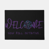 RPGサイコロ | ネブラファンタジー卓上ゲーマーウェルカム ドアマット (正面)