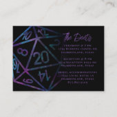 RPGサイコロ | ネブラファンタジー卓上ゲーマー詳細 エンクロージャーカード (正面)