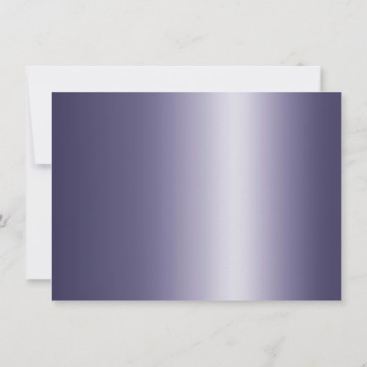 RPGサイコロ | パープルレトロファンタジー結婚テーブルトップ 招待状 (裏面)