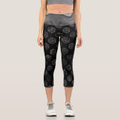 RPGサイコロ | ファンタジーオールドスクールテーブルトップレトロゲーマー カプリレギンス (正面)