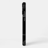 RPGサイコロ | ファンタジーオールドスクールテーブルトップレトロゲーマー iPhoneケース (左側面)