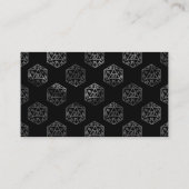 RPGサイコロ | ファンタジーレトロテーブルトップゲーマー披露宴 エンクロージャーカード (裏面)