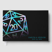 RPGサイコロ | ホロファンタジーテーブルトップPnPゲーマーカスタム ゲストブック (正面)