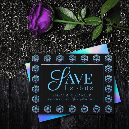 RPGサイコロ | ホロファンタジーレトロテーブルトップPnPゲーマー セーブザデート