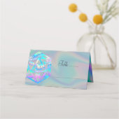 RPGサイコロ | ホロファンタジーレトロテーブルトップPnPゲーマー プレイスカード (正面)