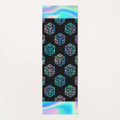 RPGサイコロ | ホロファンタジーレトロテーブルトップPnPゲーマー ヨガマット (正面)