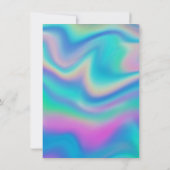 RPGサイコロ | ホロファンタジーレトロテーブルトップPnPゲーマー 招待状 (裏面)