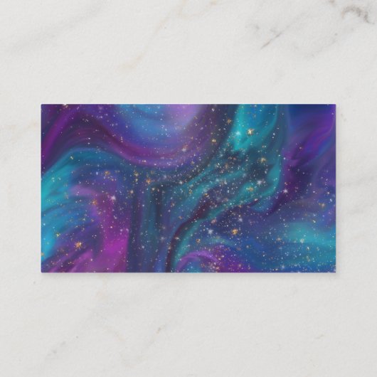 RPGサイコロ | 星雲ファンタジー卓上ギフトオンディスプレイ エンクロージャーカード (裏面)