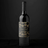 RPGサイコロ | 金ゴールドファンタジーテーブルトップPnPゲーマーカスタム ワインラベル