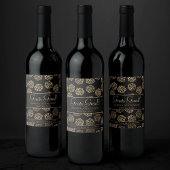 RPGサイコロ | 金ゴールドファンタジーテーブルトップPnPゲーマーカスタム ワインラベル