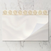 RPGサイコロ | 金ゴールドファンタジー卓上ゲーマーブランディング ペーパーパッド (折り畳み)