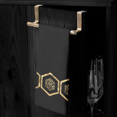 RPGサイコロ | 金ゴールドファンタジー卓上レトロPnPゲーマー キッチンタオル