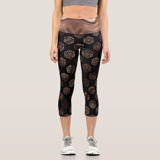 RPGサイコロ | 銅ファンタジーレトロテーブルトップPnPゲーマー カプリレギンス (正面)