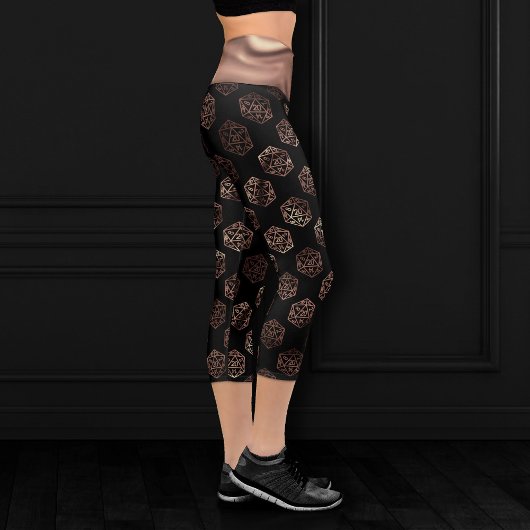 RPGサイコロ | 銅ファンタジーレトロテーブルトップPnPゲーマー カプリレギンス