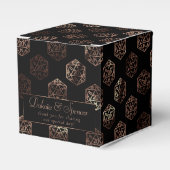 RPGサイコロ | 銅ファンタジー卓上ゲーマーカスタム フェイバーボックス (正面サイド)