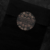 RPGサイコロ | 銅ファンタジー卓上ゲーマーサンキュー ラウンドシール