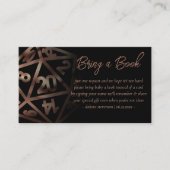 RPGサイコロ | 銅ファンタジー卓上図書要求 エンクロージャーカード (正面)